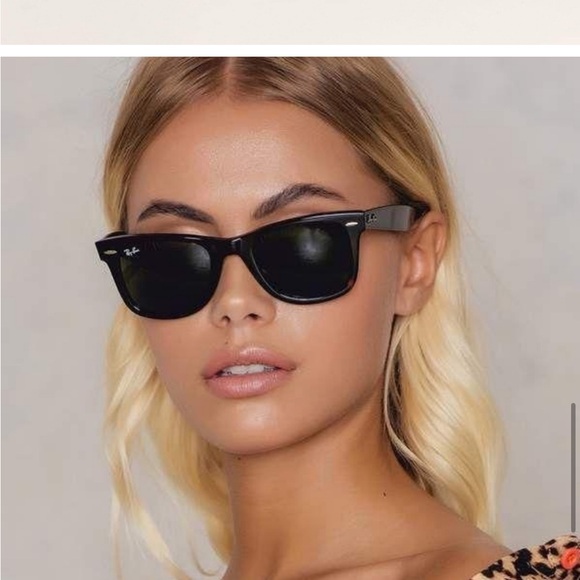 Ray-Ban RB2132 “New Wayfarer” Style Sunglasses Black Classic Prescription - Picture 15 of 16